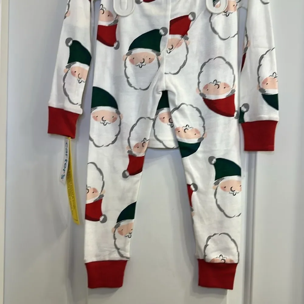 Carter’s Santa Cotton PJ Pajama Set NEW Size 3T